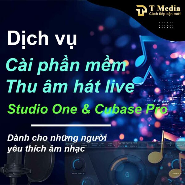 Dịch vụ cài phần mềm thu âm & hát live - Ảnh 1
